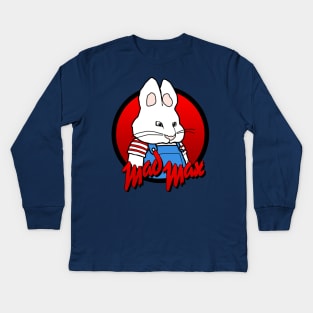 Angry Bunny Kids Long Sleeve T-Shirt